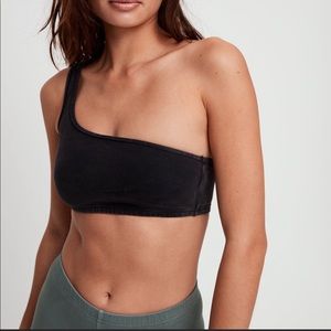Aritzia TNA One Shoulder Bra Top
